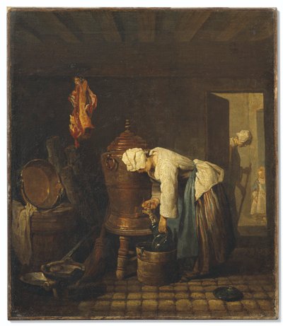Franska:  La fontaine
Tyska: Der Brunnen av Jean-Baptiste Simeon Chardin