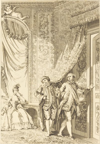 Den fantastiska av Jean Baptiste Tilliard after Jean Honoré Fragonard