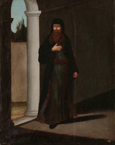 En grekisk präst av Jean Baptiste Vanmour (workshop of)