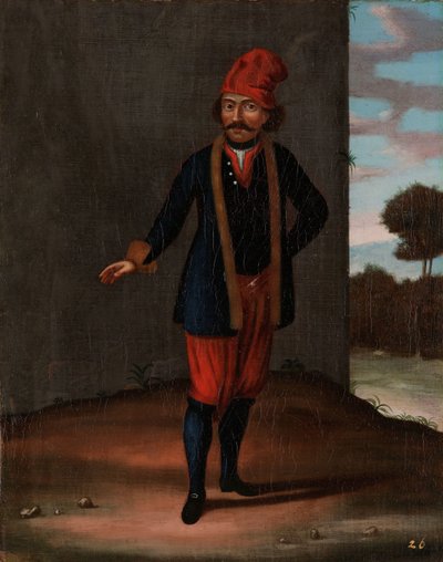 Man från ön Kithnos (Thermia) av Jean Baptiste Vanmour (workshop of)