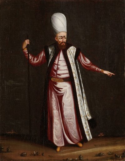 Capoudgi Bachi, stormästare i Seraglio av Jean Baptiste Vanmour (workshop of)