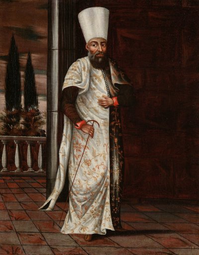 Chaous Bachi av Jean Baptiste Vanmour (workshop of)