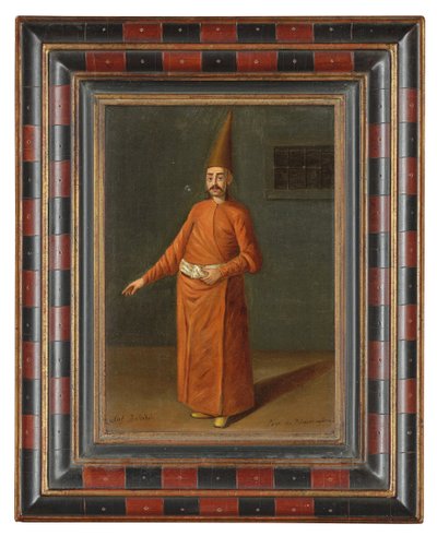 En ottomansk yxbärare av Jean Baptiste Vanmour