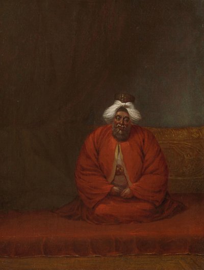 Muftin, chef för religiösa frågor av Jean Baptiste Vanmour