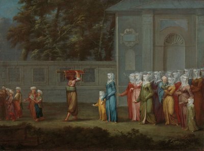 Första skoldagen Första skoldagen av Jean Baptiste Vanmour