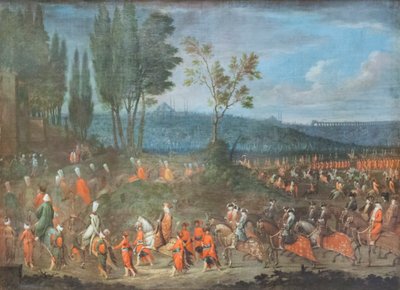 Ambassadörståget av Jean Baptiste Vanmour