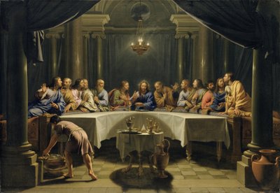 Den sista måltiden, ca 1678 av Jean Baptiste de Champaigne