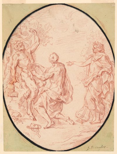 Flätning av Marsyas av Jean Baptiste van Loo