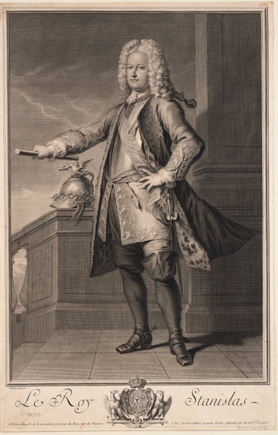 Stanislaus I. Leszczynski, König von Polen von Jean Baptiste van Loo
