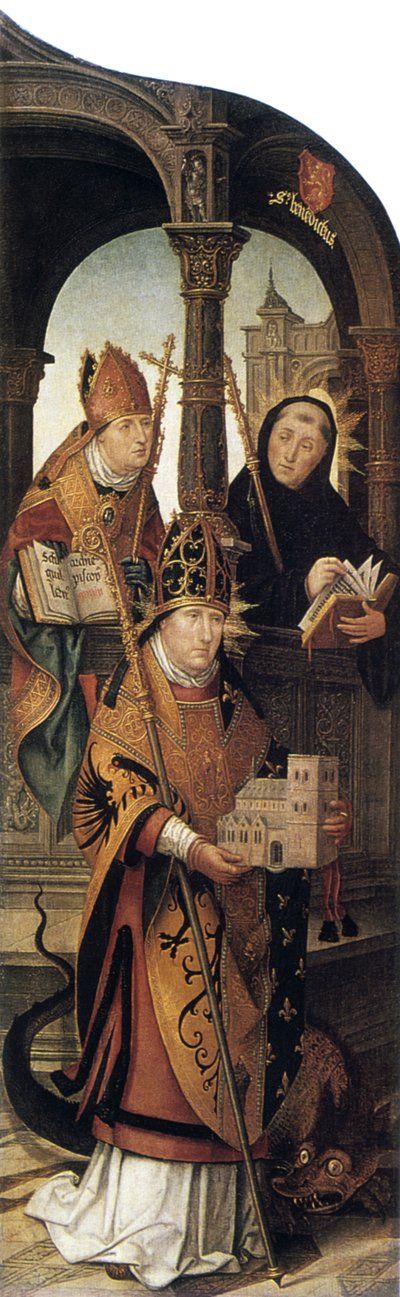 Kungörelse, 1516-1517 av Jean the Elder Bellegambe