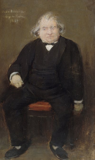 Porträtt av Ernest Renan 1823-1892, 1889. av Jean Beraud