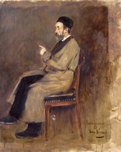 Porträtt av J. J. Weiss (1827-1891) av Jean Beraud