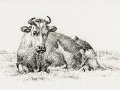 Den liggande kon (1825) av Jean Bernard