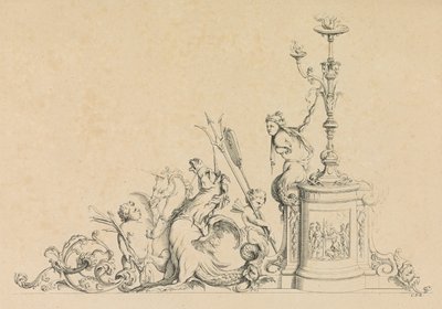 Arabesque designs for many uses Uppfunnet av J.B. Toro, 1716., 1716. av Jean Bernard Toro