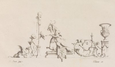 Mönster för många användningsområden Uppfunnet av M. B. Toro, 1718 eller senare, 1718 eller senare. av Jean Bernard Toro