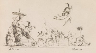 Mönster för många användningsområden Uppfunnet av M. B. Toro, 1718 eller senare, 1718 eller senare. av Jean Bernard Toro