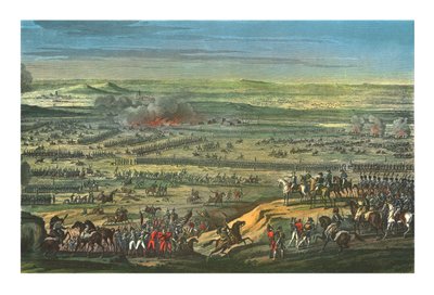 Slaget vid Austerlitz, 2 december 1805, c1850 av Jean Bosq