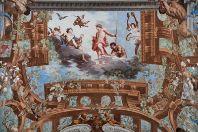 Bacchus och Venus och putti av Jean Boulanger