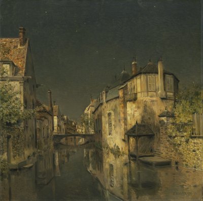 Midnatt av Jean Charles Cazin