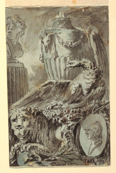 Fantasi av klassisk skulptur av Jean Charles Delafosse