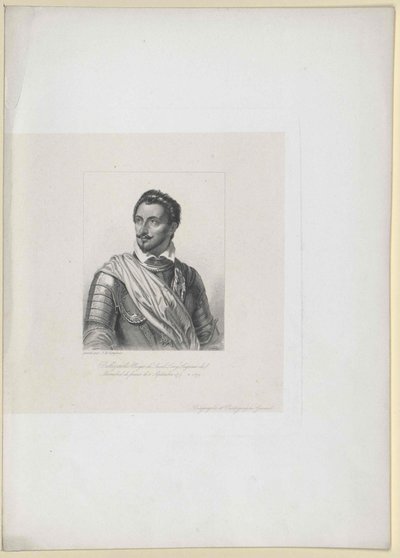 Roger Bellegarde (tryck) av Jean Charles Langlois