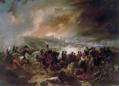 Slaget vid Smolensk av Jean Charles Langlois