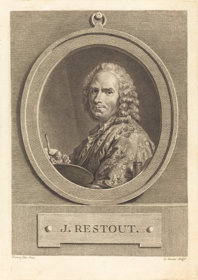 John Restout av Jean Charles Levasseur after Jean Bernard Restout