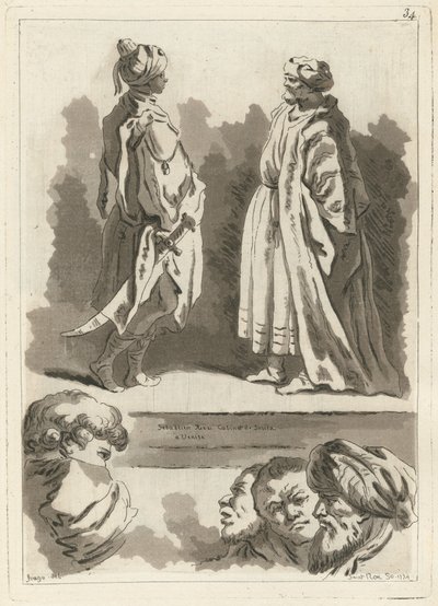 Fragment utvalda från de mest intressanta målningarna och dukarna från Italiens palats och kyrkor av Jean Claude Richard, Abbé de Saint Non