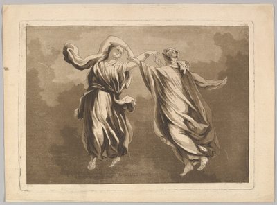 Utvalda fragment från de mest intressanta målningarna och bilderna av vännen..., 1700-talet. av Jean Claude Richard Saint Non