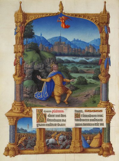 Davids botgöring, Psalm 51 av Jean Colombe