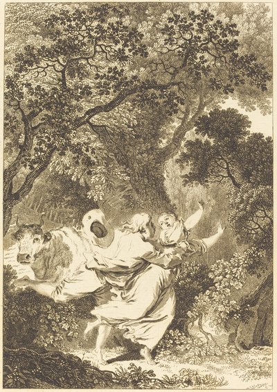 Klockan av Jean Dambrun after Jean Honoré Fragonard