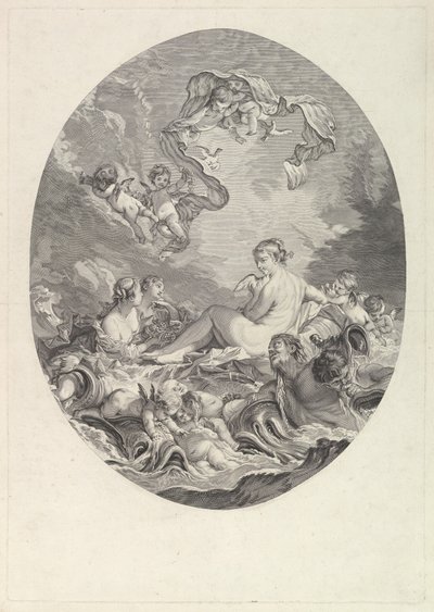 Venus födelse och triumf Venus födelse och triumf, 1700-talet. av Jean Daullé