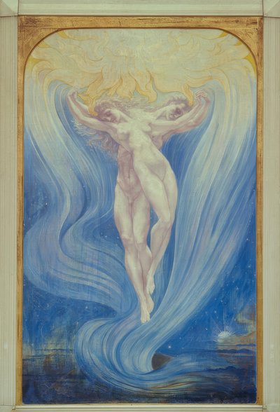 Kärleken till själar av Jean Delville