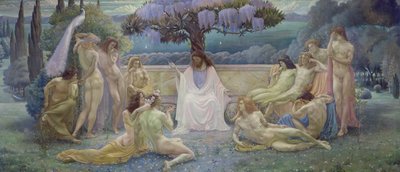 Platons skola av Jean Delville