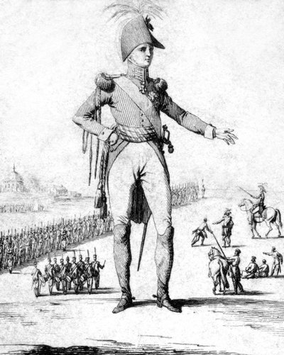 Alexander I av Ryssland, Rysslands kejsare, tidigt 1800-tal. av Jean Duplessis Bertaux