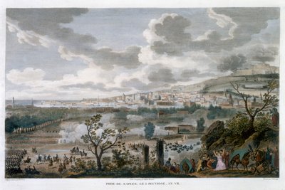 "Fångsten av Neapel, 2 Pluviose, år 7" 23 januari 1799 av Jean Duplessis Bertaux