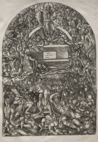 The Apocalypse: A Star Falls and Makes Hell to Open, 1546-1556. av Jean Duvet