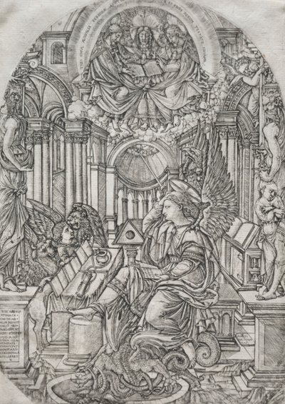 Apokalypsen: Johannes evangelistens uppenbarelse av Jean Duvet