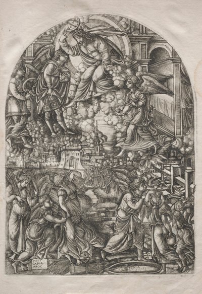 The Apocalypse: The Winepress of the Wrath of God, 1546-1556. av Jean Duvet