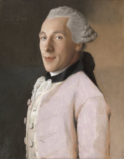 Joachim Rendorp av Jean Etienne Liotard (signed by artist)