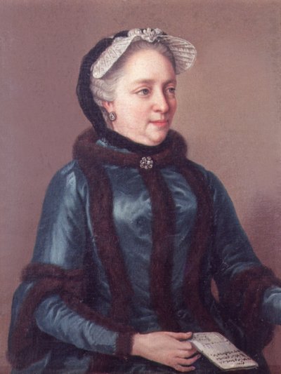 Kejsarinnan Maria Theresia av Österrike (1717-80) 1762 av Jean Étienne Liotard