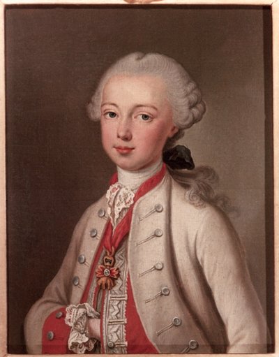Leopold II (1747-92) Helig romersk kejsare och storhertig av Toscana, 1762 av Jean Étienne Liotard