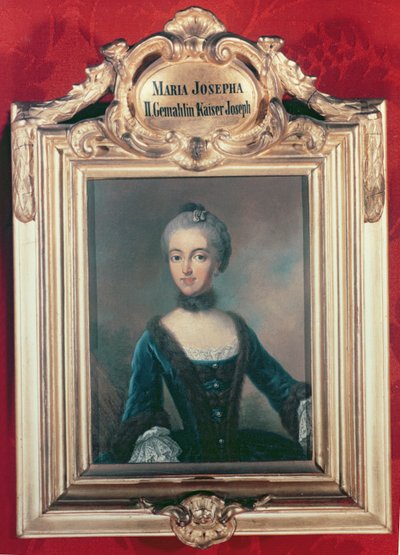 Maria Josepha av Bayern, andra hustru till Joseph II (1741-90), den helige romerske kejsaren av Jean Étienne Liotard