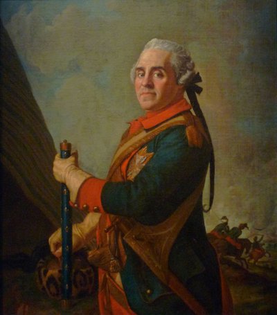 Porträtt av Maurice de Saxe 16961750, marskalk av Frankrike, 1700-talet av Jean Étienne Liotard