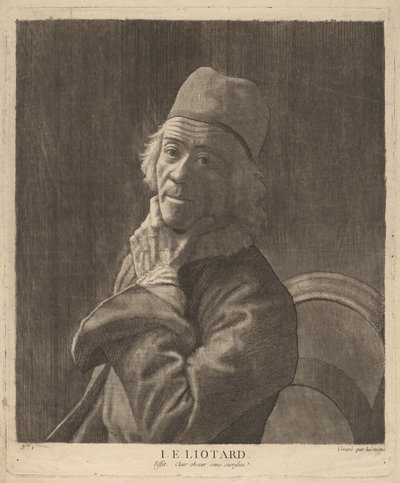 Självporträtt av Jean Étienne Liotard