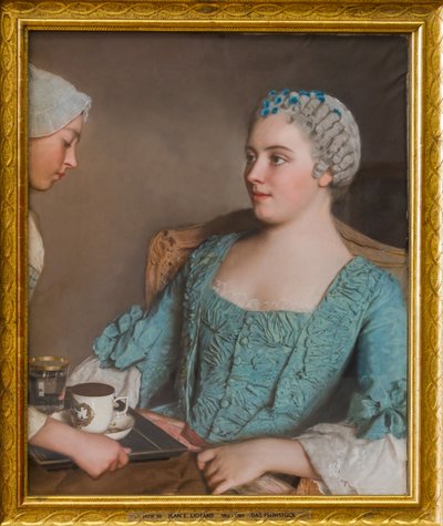 den tidiga frukosten av Jean-Étienne Liotard
