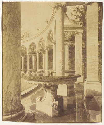Bosquet de la Colonnade, bassängerna av Jean Eugène Auguste Atget