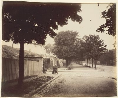 Porte de Gentilly, Bd Kellermann av Jean Eugène Auguste Atget