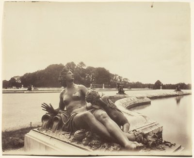 Versailles, Norra bassängen av Jean Eugène Auguste Atget