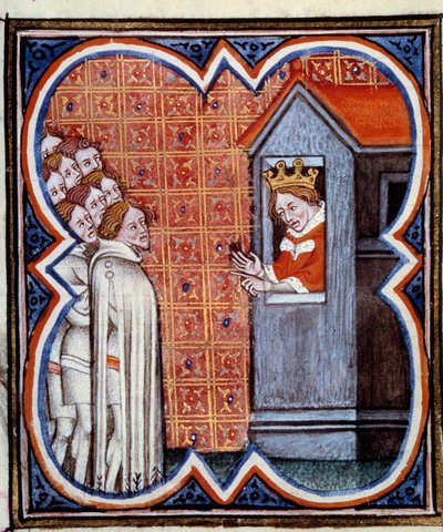 Karl II den onde kungen av Navarra av Jean Fouquet